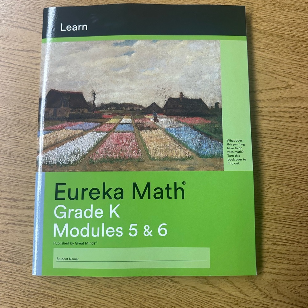 EUREKA MATH / GRADE K MODULE 5 & 6 / LEARN / STUDENT CONSUMABLE WORKBOOK / NEW